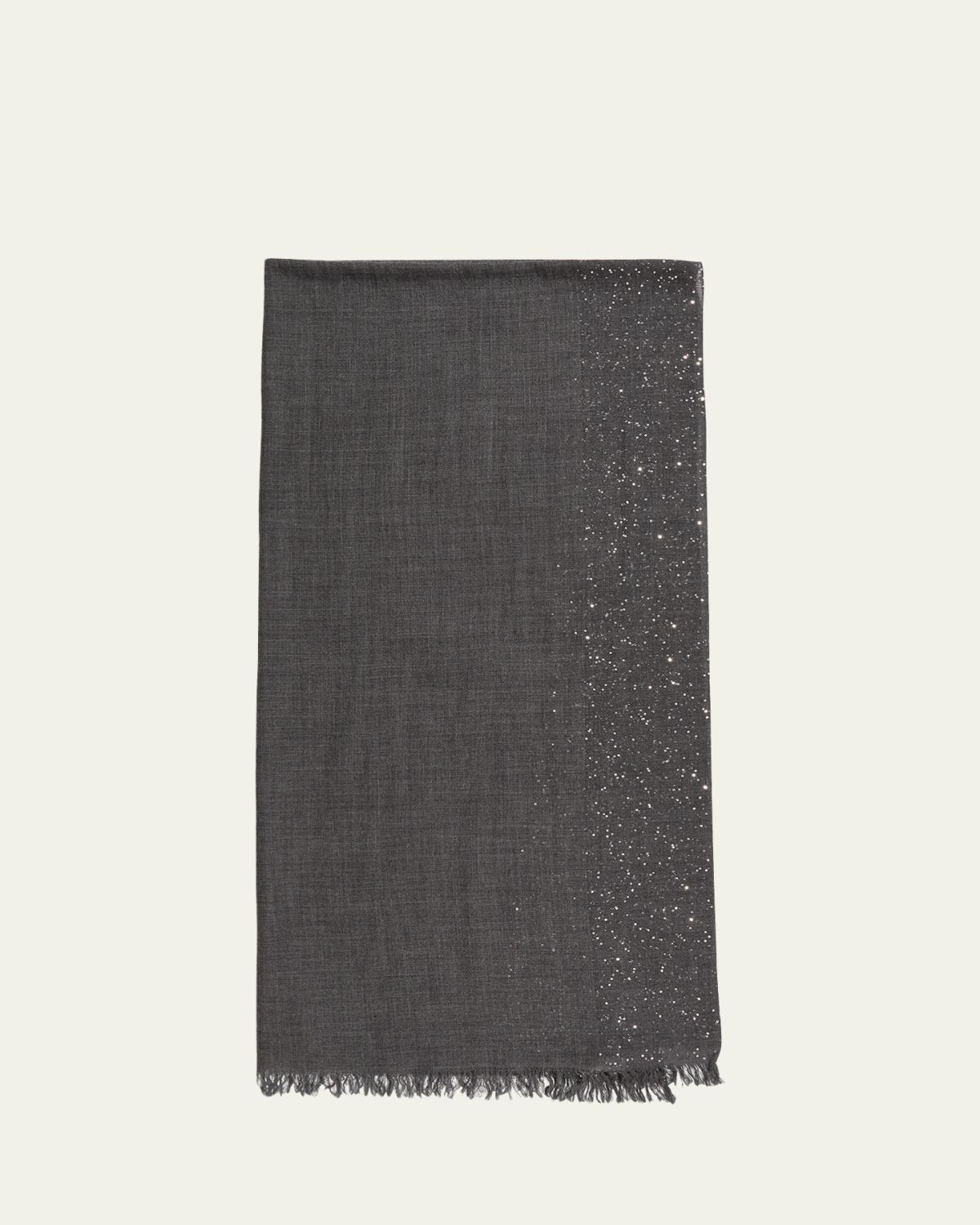 Faliero Sarti New Dalia Sequined Wool-Blend Scarf