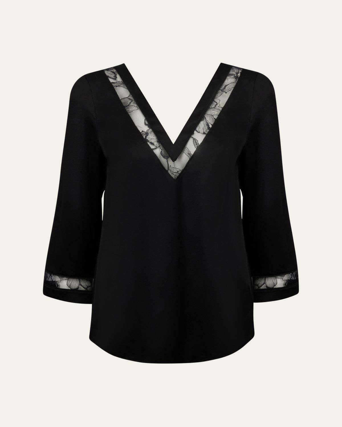 Lise Charmel Adorable En Sexy Lace-Inset Pajama Top