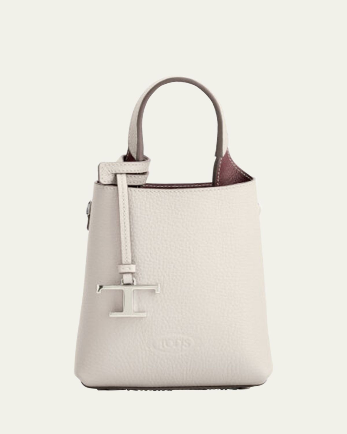 Tod's Micro Calf Leather Top-Handle Bag