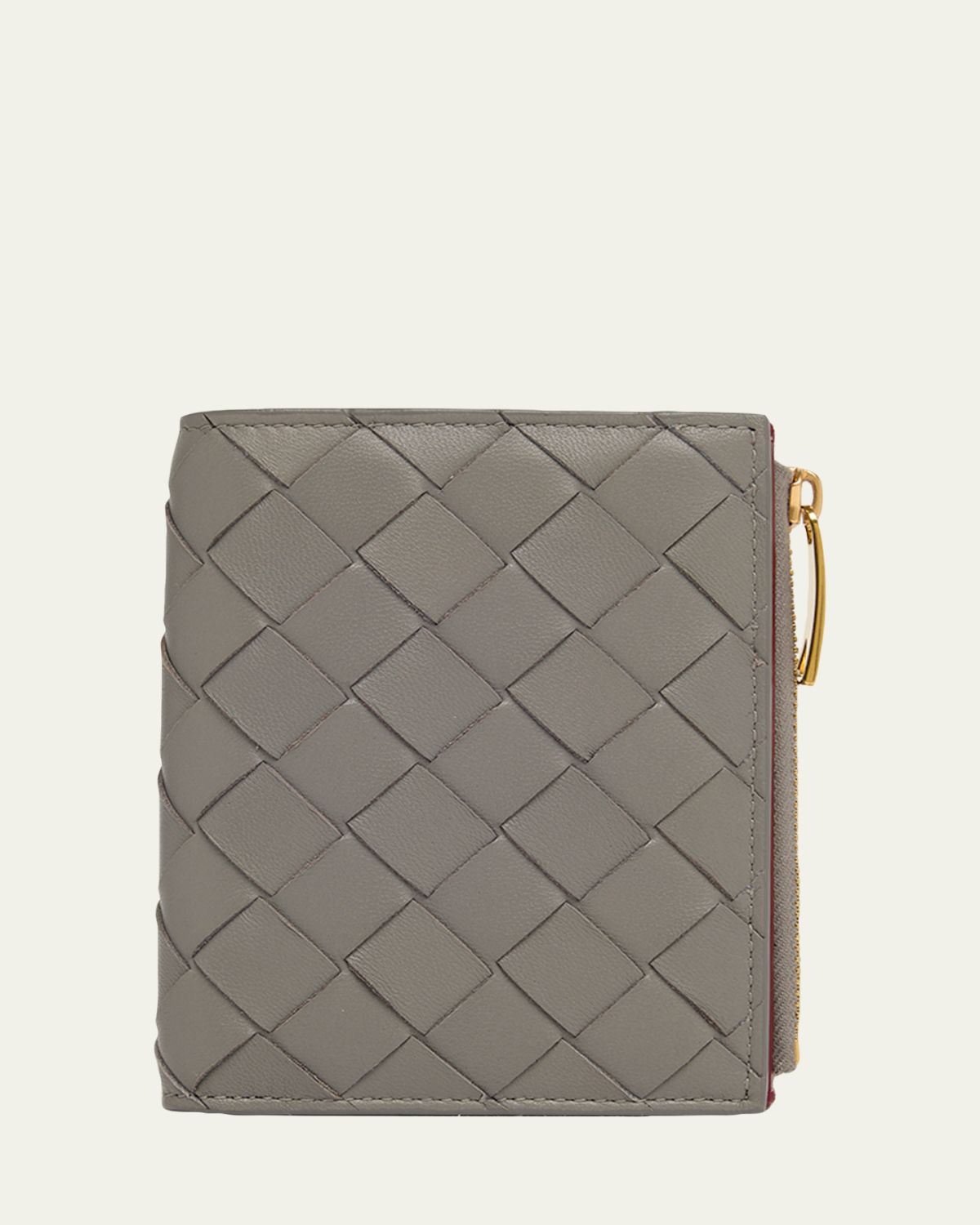 Bottega Veneta Small Bifold Leather Wallet