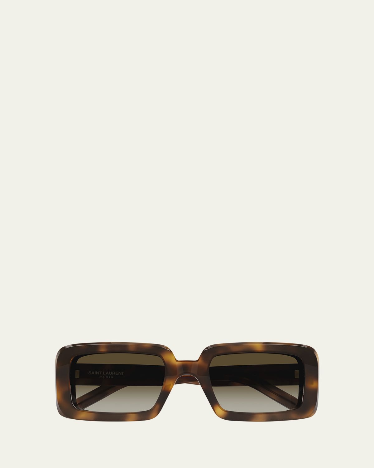 Saint Laurent Acetate Rectangle Sunglasses
