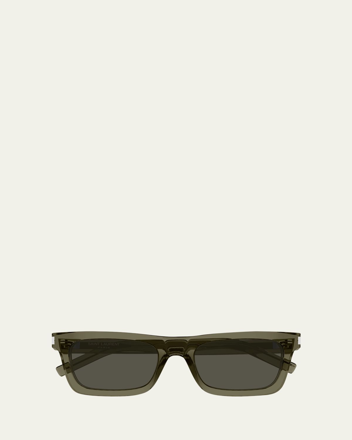 Saint Laurent Acetate Rectangle Sunglasses