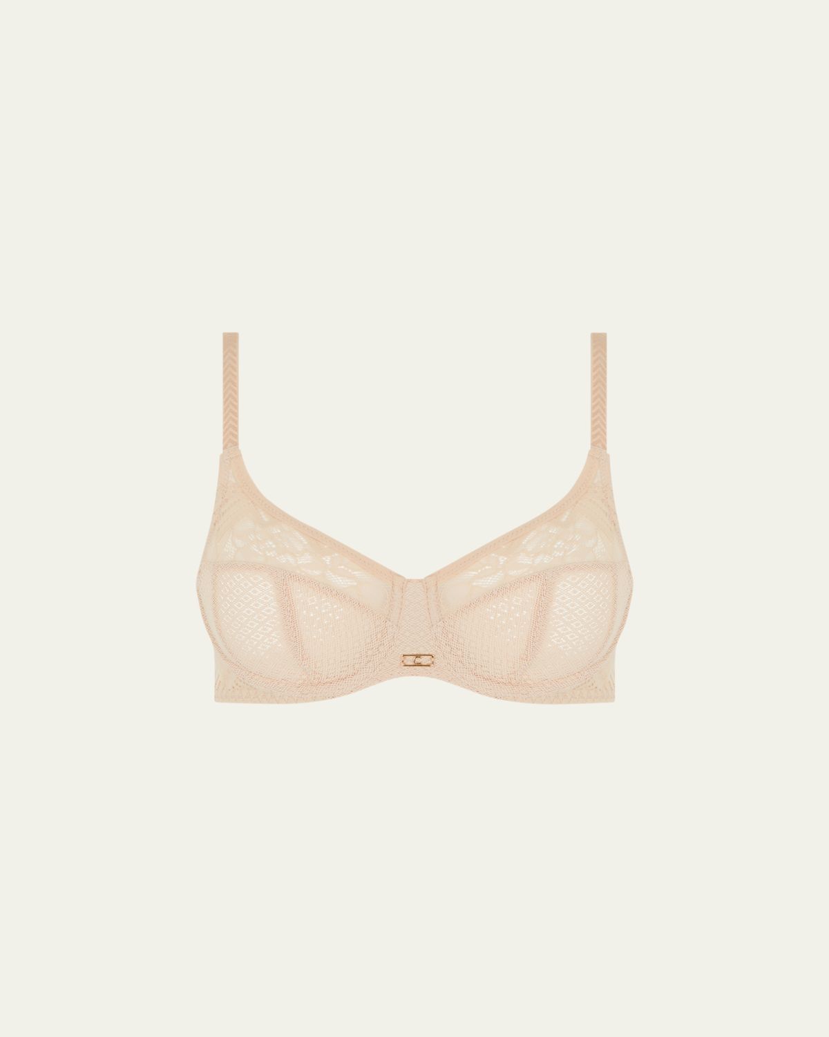 Chantelle Underwire Three-Part Lace Bra