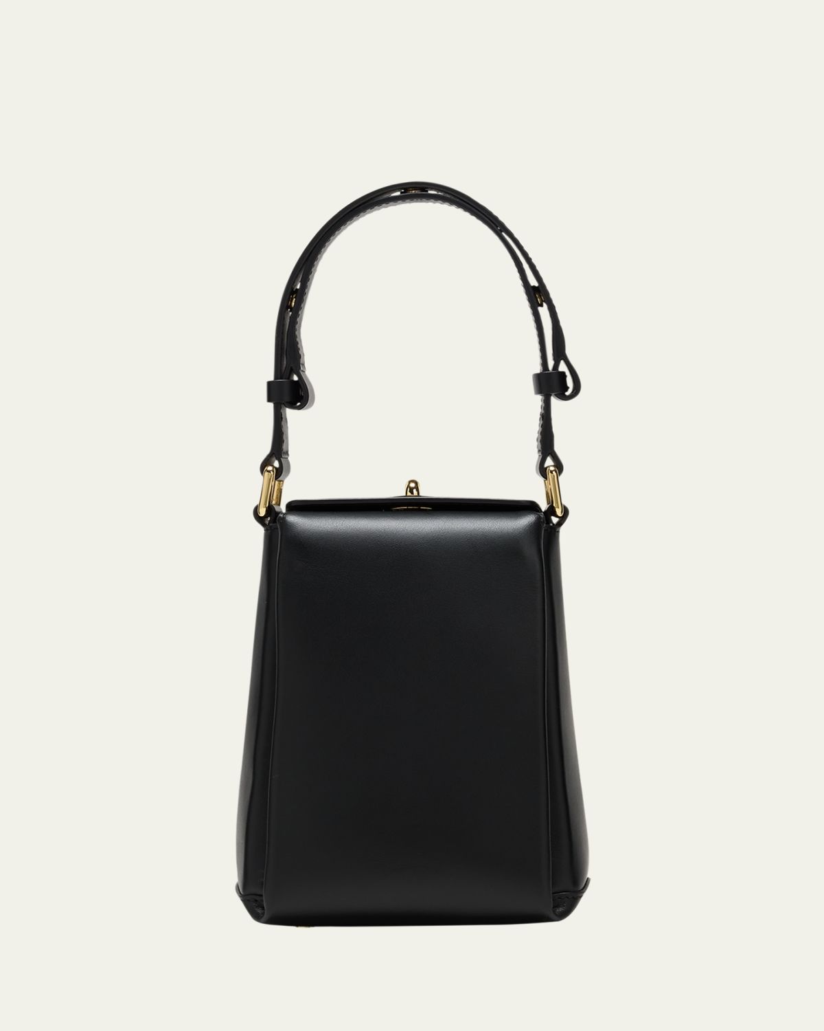 Plan C Leather Top-Handle Bag