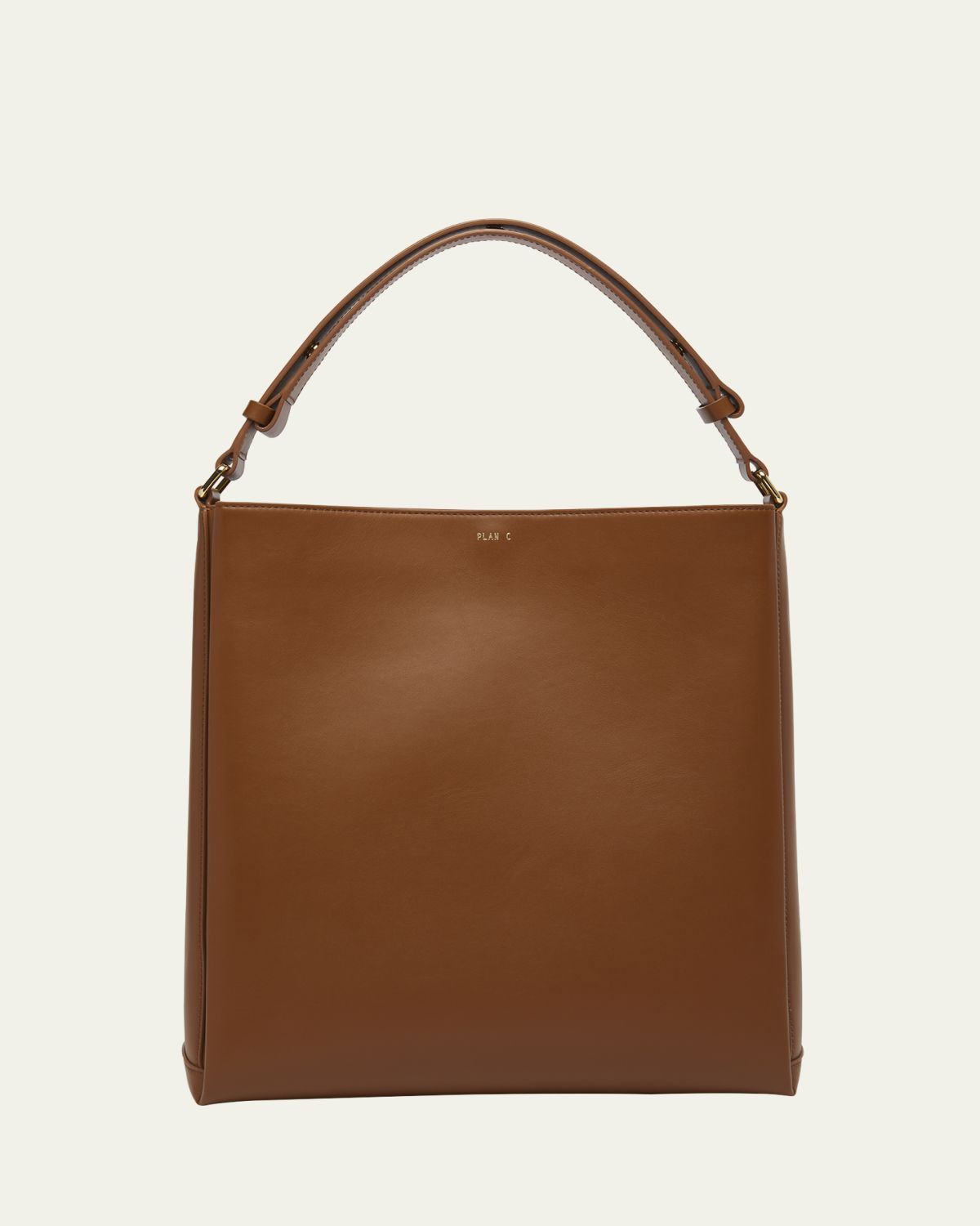 Plan C Shopper Leather Tote Bag