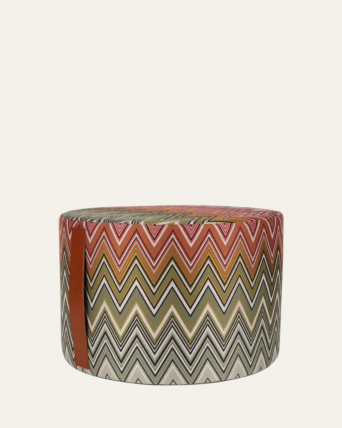 Missoni Home Birmingham Cylinder Pouf