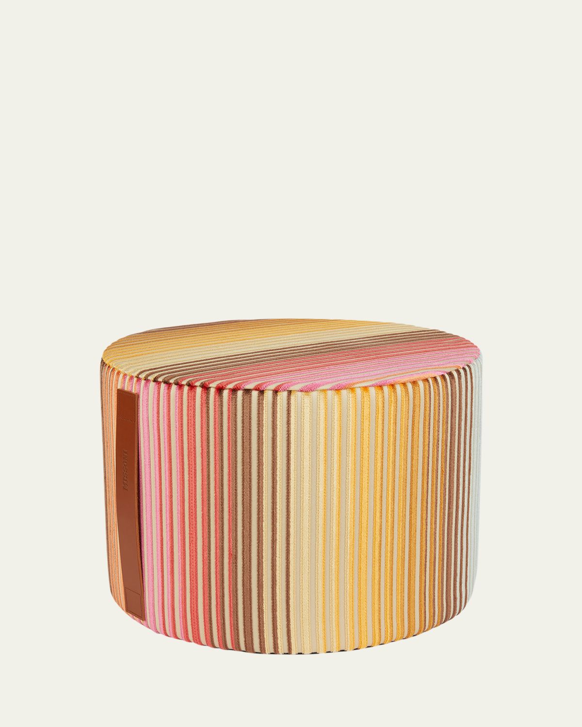 Missoni Home Jacaranda Cylinder Pouf