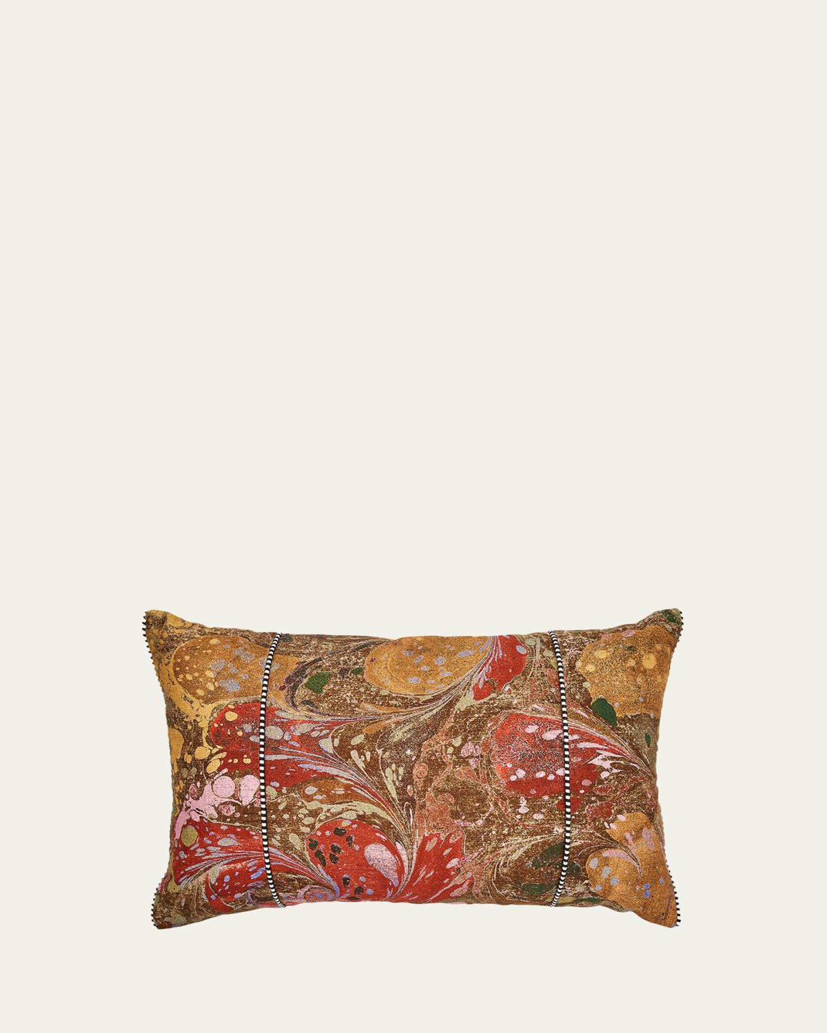 MacKenzie-Childs Marbleized Lumbar Pillow, 16" x 24"
