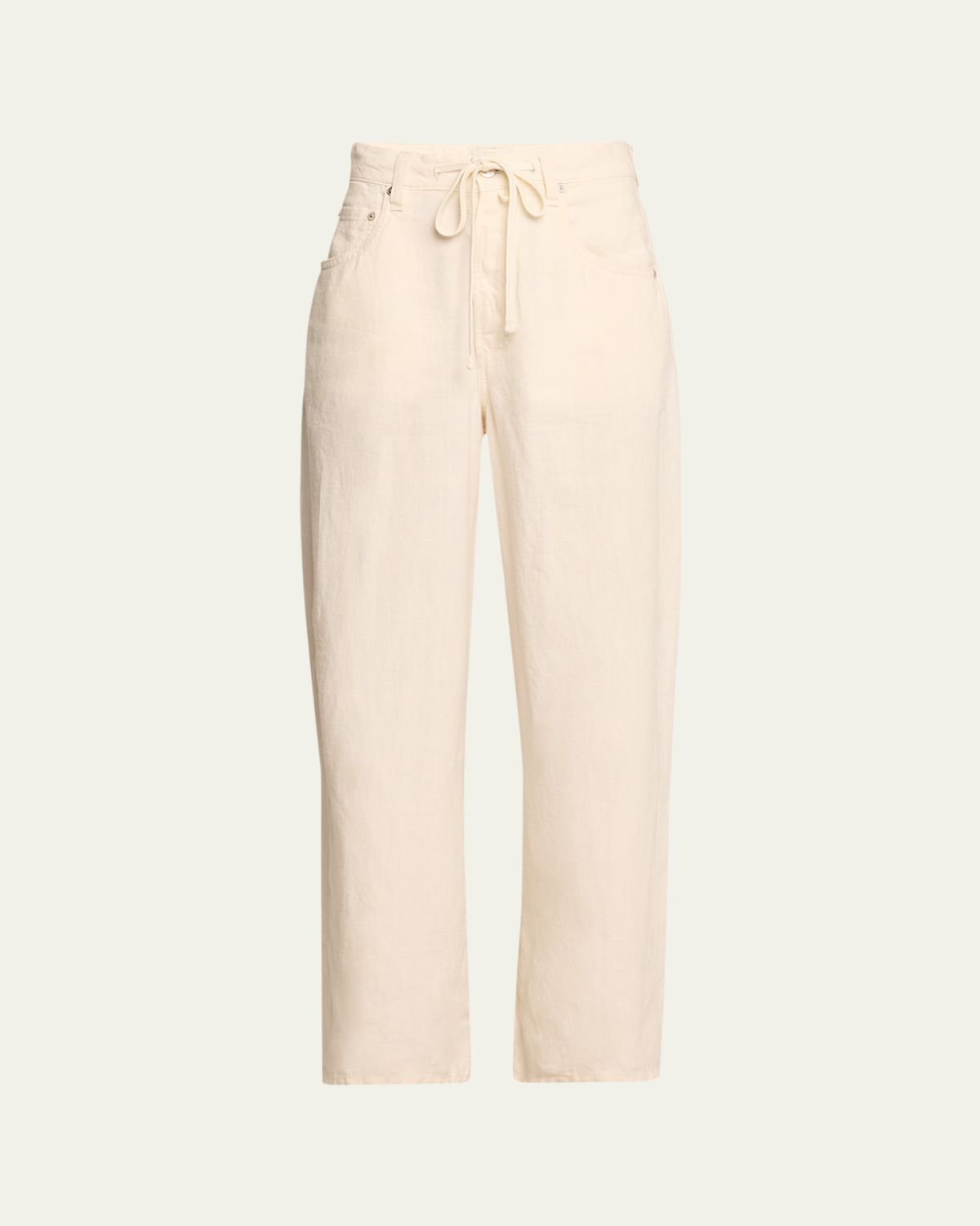 Citizens of Humanity Brynn Drawstring Linen Trousers