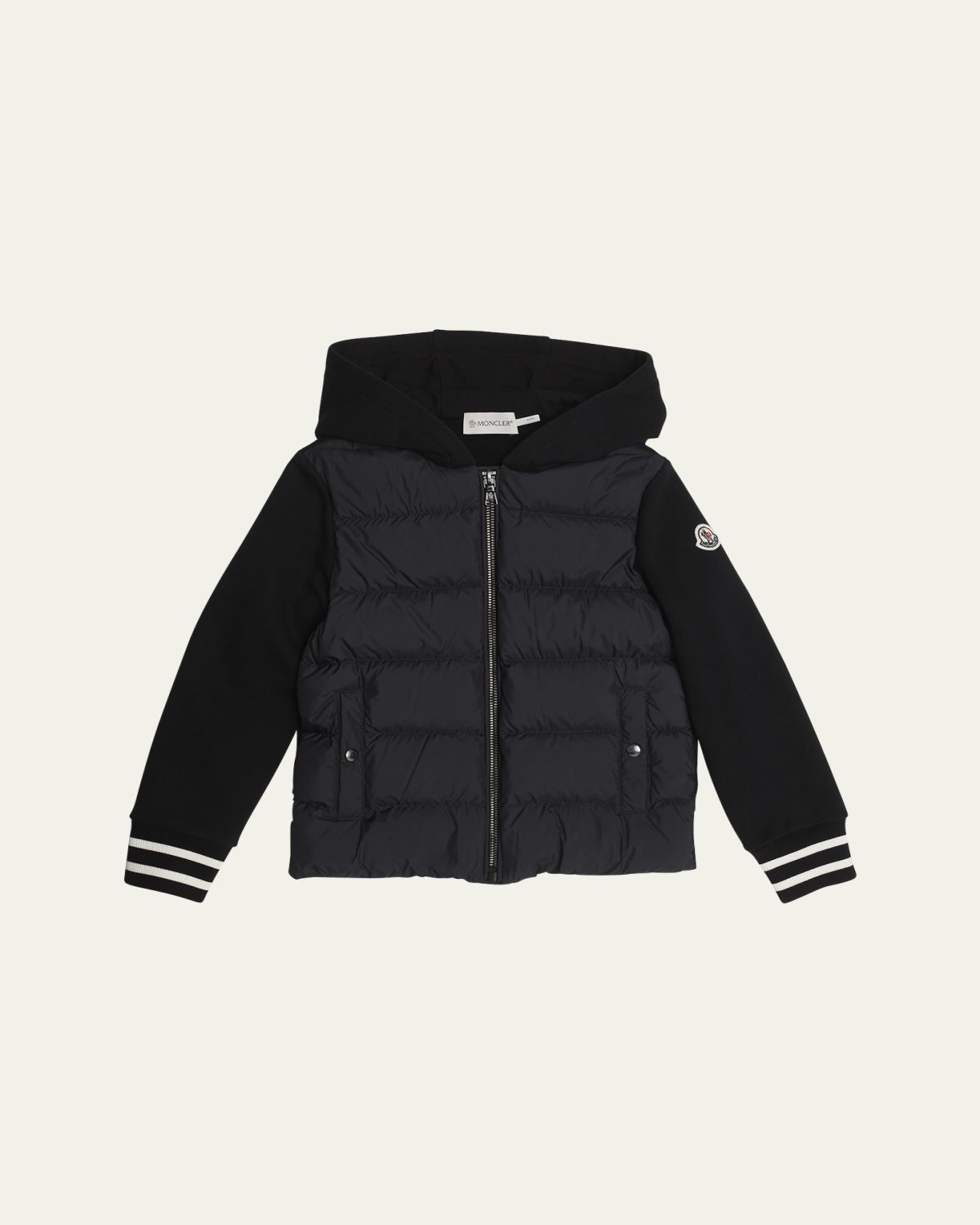 Moncler Boy's Combo Puffer Jacket, Size -6 | Thumbnail 4