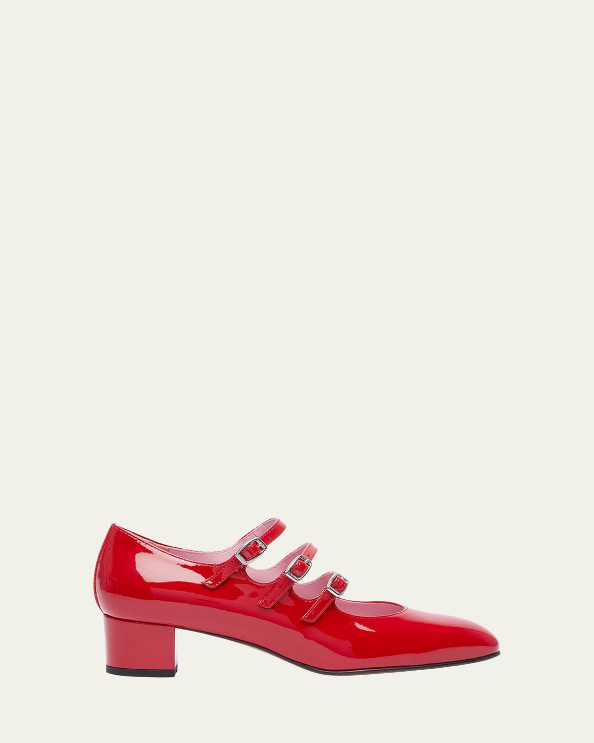 CAREL Kina Patent Mary Jane Ballerina Pumps