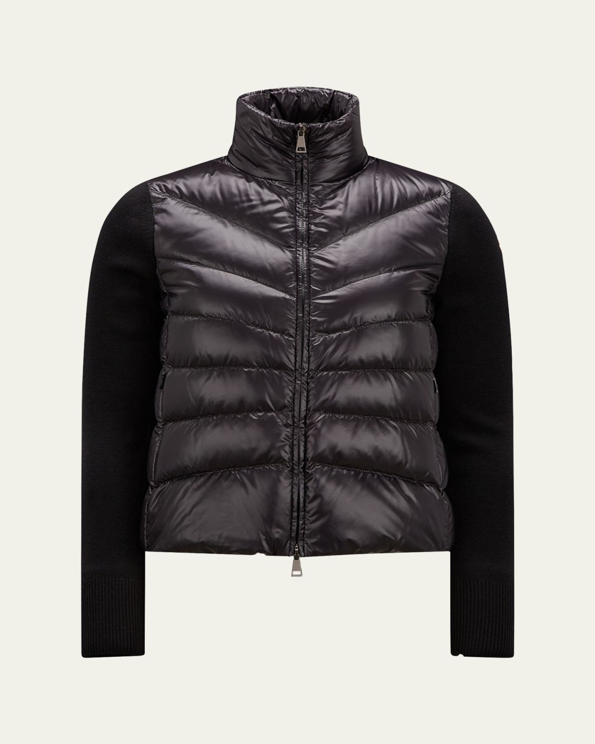 Moncler Lightweight Wool Puffer Cardigan | Thumbnail 10