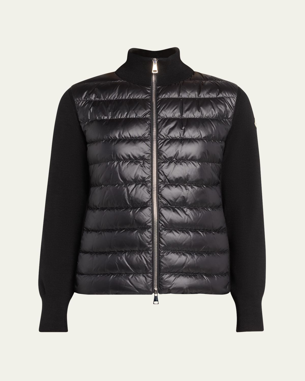 Moncler Hybrid Puffer Wool Cardigan | Thumbnail 6 Moncler Hybrid Puffer Wool Cardigan | Thumbnail 6