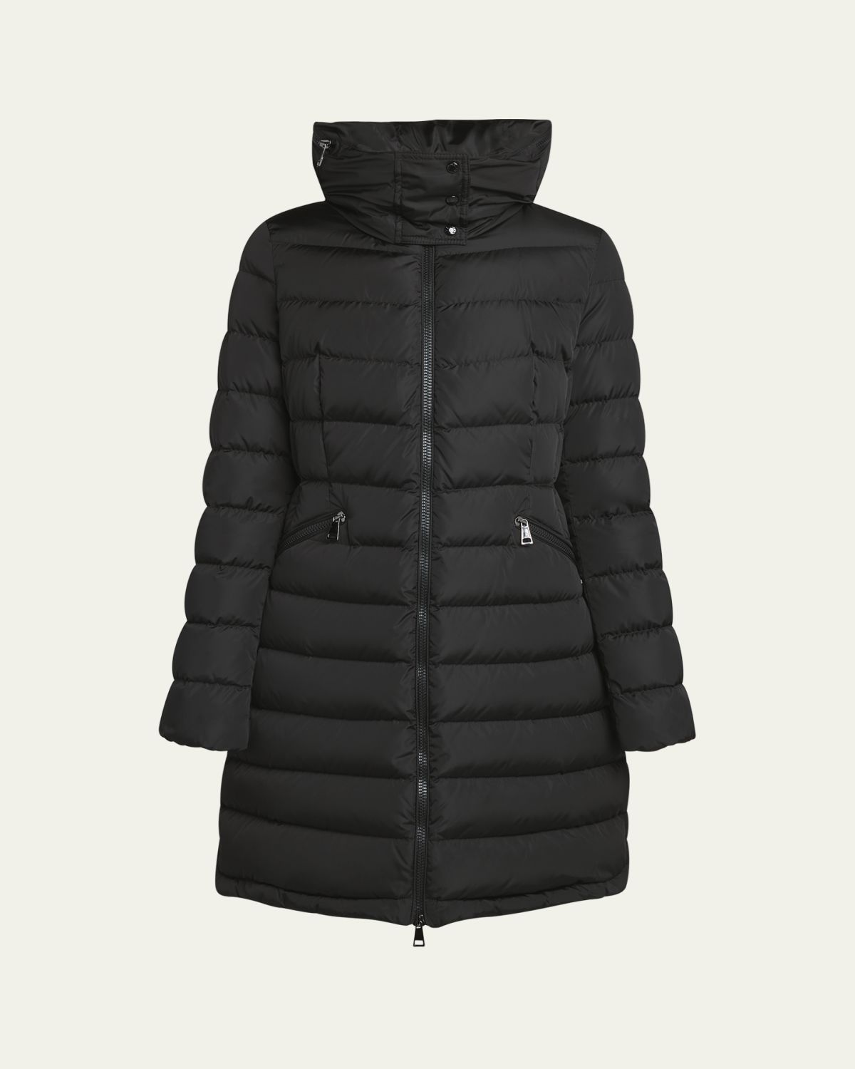 Moncler Flammette Hooded Long Down Jacket | Thumbnail 6 Moncler Flammette Hooded Long Down Jacket | Thumbnail 6