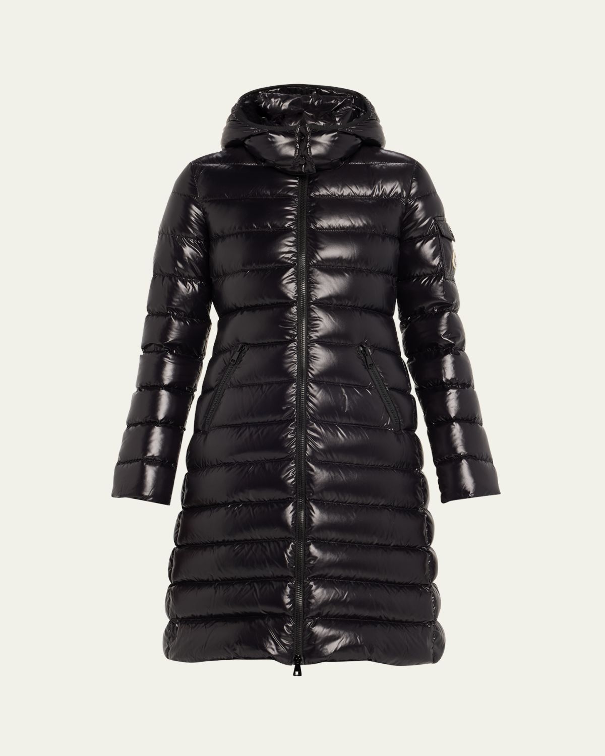 Moncler Moka Long Puffer Coat