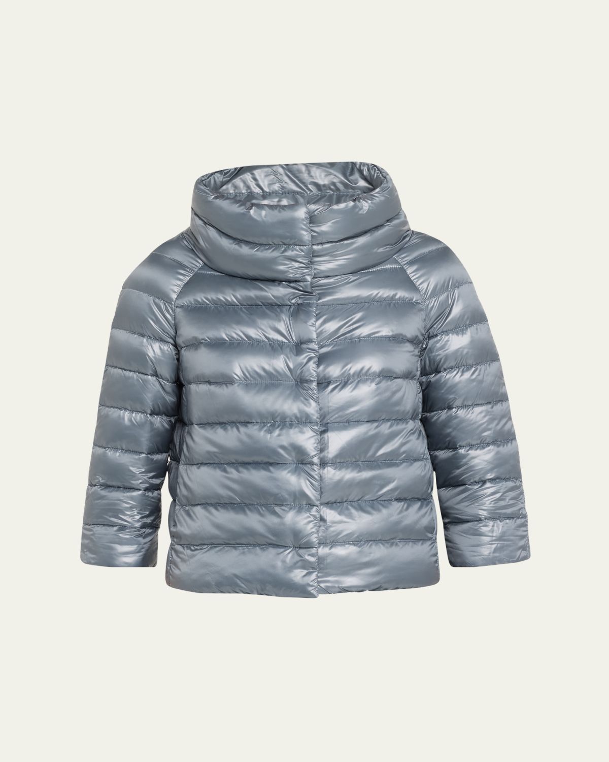 Herno Iconico Piumino Sofia Water-Resistant Nylon Ultralight Puffer Jacket