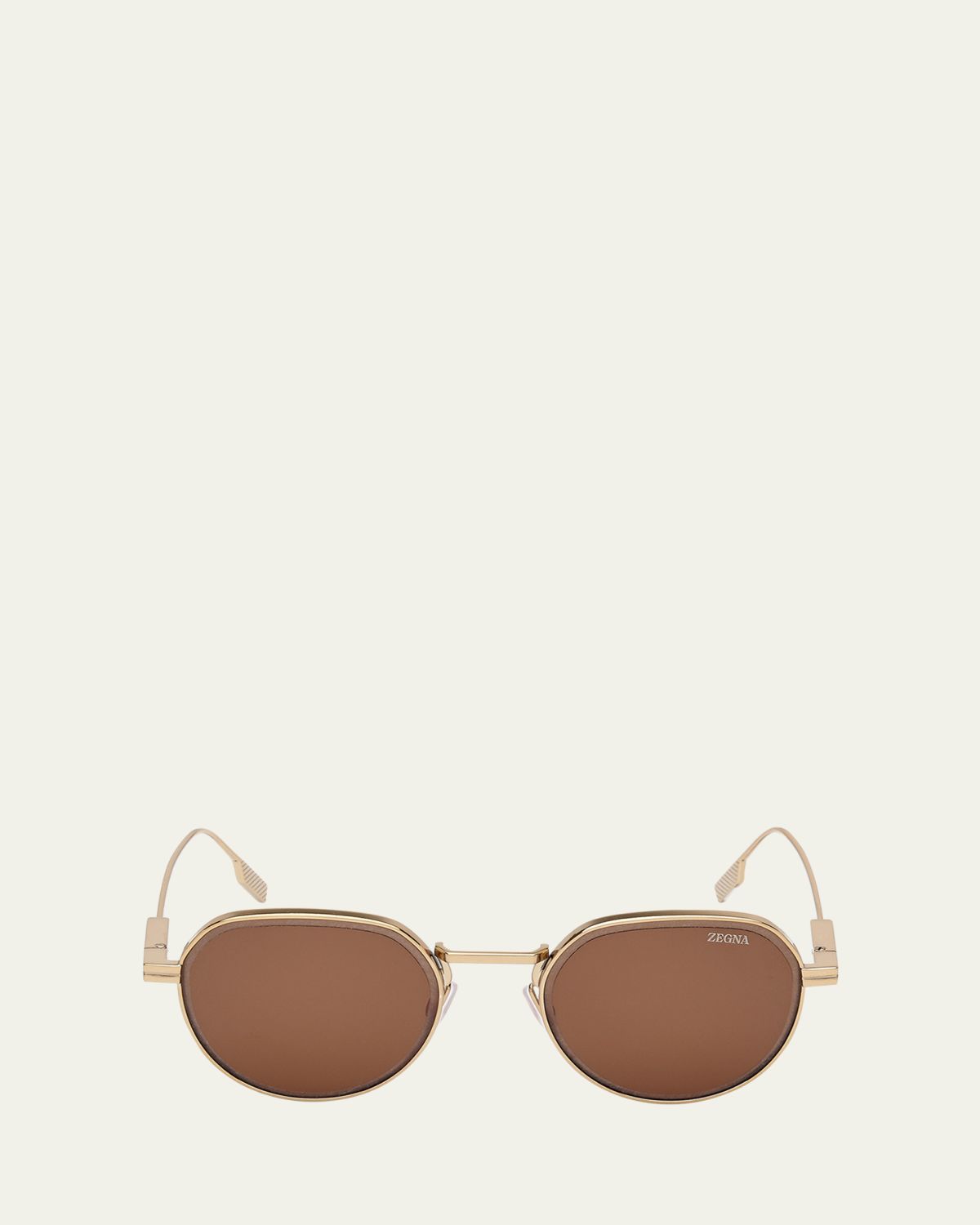 ZEGNA Men's Metal Round Sunglasses | Thumbnail 6 ZEGNA Men's Metal Round Sunglasses | Thumbnail 6