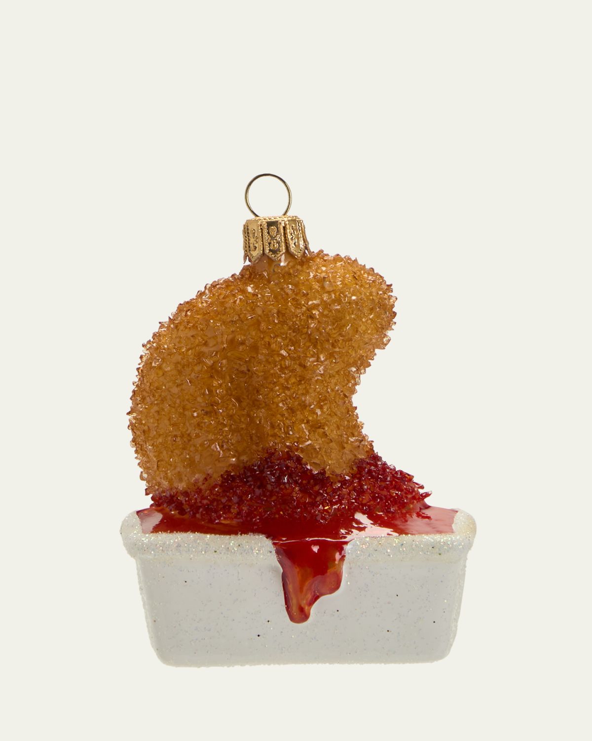Bergdorf Goodman Dipping Chicken Nugget Christmas Ornament