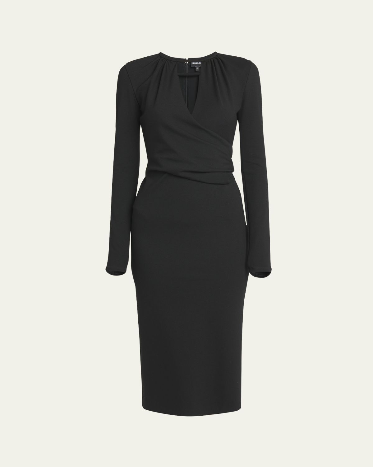 Giorgio Armani Keyhole Milano Jersey Sheath Dress | Thumbnail 6 Giorgio Armani Keyhole Milano Jersey Sheath Dress | Thumbnail 6