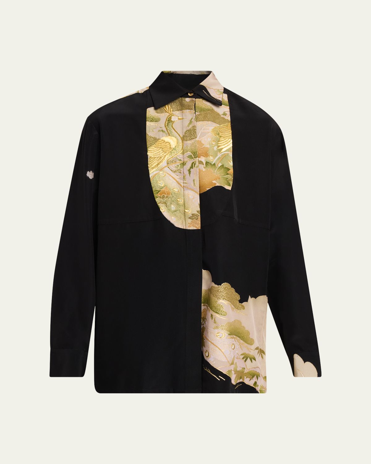 Rianna + Nina One-Of-A-Kind Silk Shirt Blouse | Thumbnail 6 Rianna + Nina One-Of-A-Kind Silk Shirt Blouse | Thumbnail 6