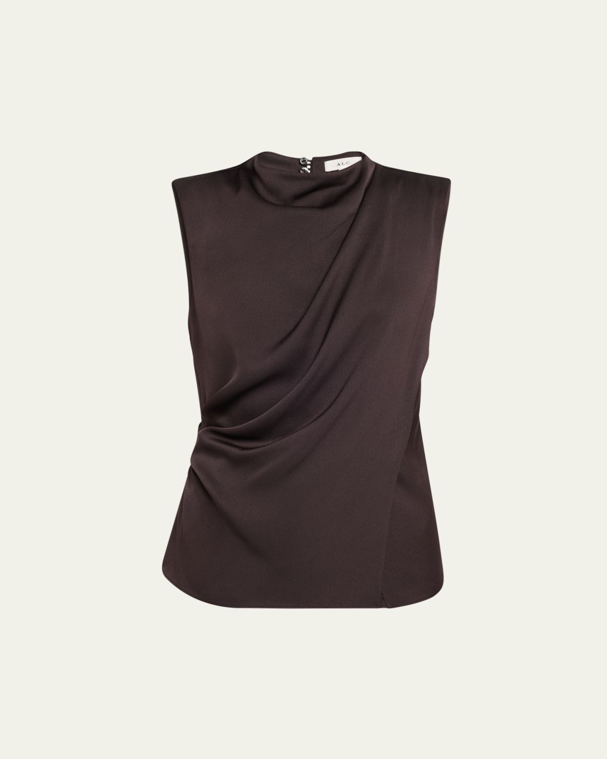 A.L.C. Amira Cowl-Neck Sleeveless Top
