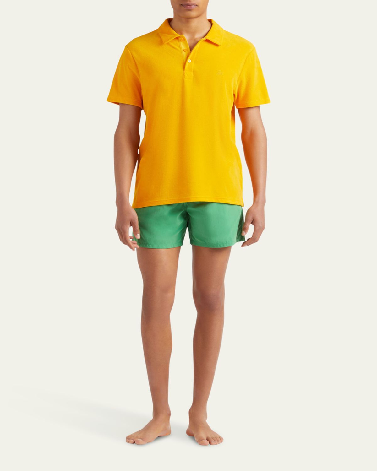 Vilebrequin Men's Organic Terry Polo Shirt | Thumbnail 2 Vilebrequin Men's Organic Terry Polo Shirt | Thumbnail 2