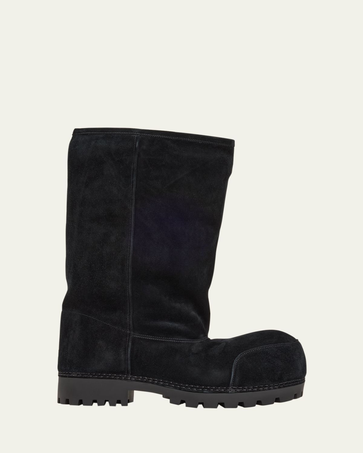Balenciaga Men's Alaska Calfskin High Boots