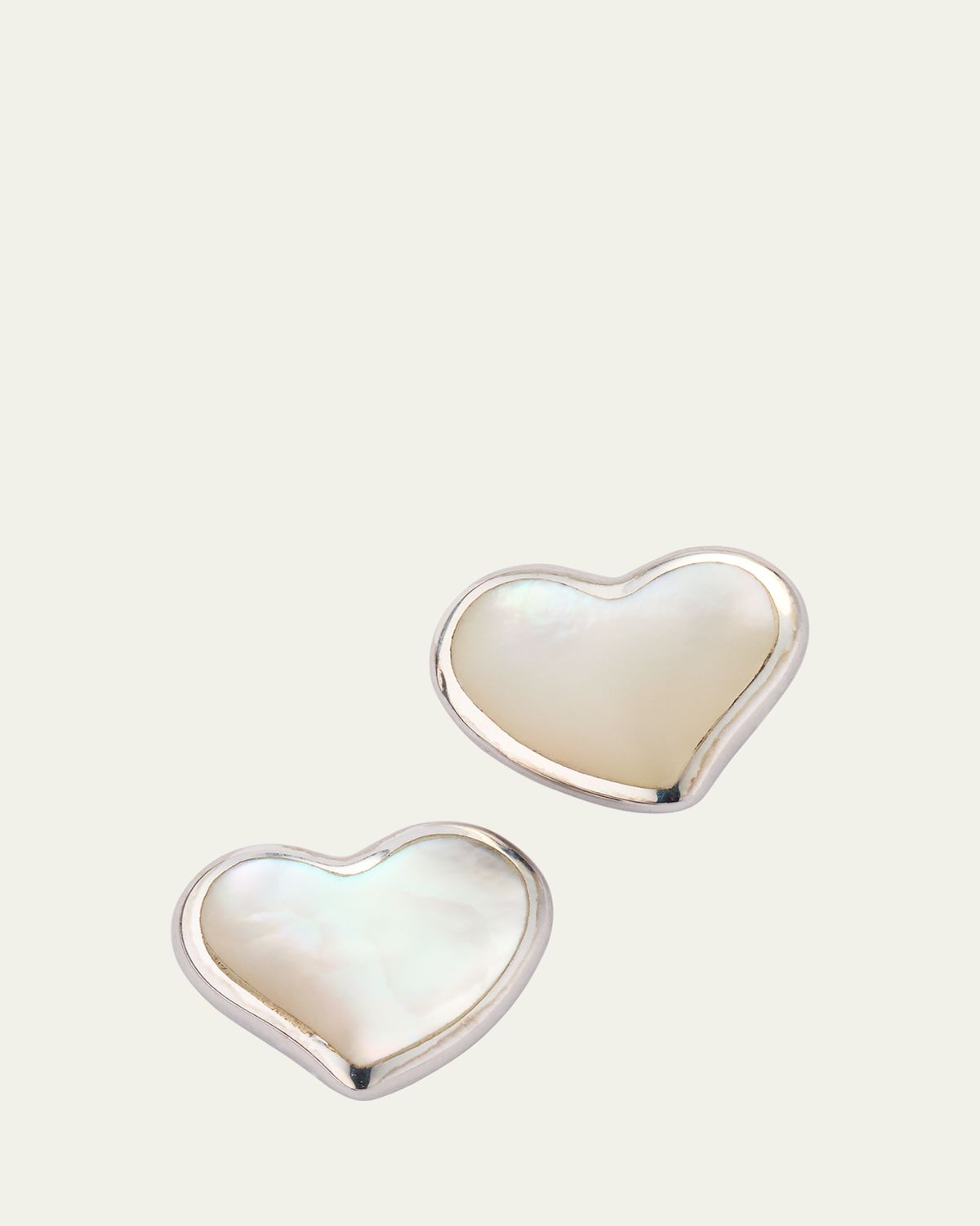 Jan Leslie Heart Stud Earrings | Thumbnail 6 Jan Leslie Heart Stud Earrings | Thumbnail 6