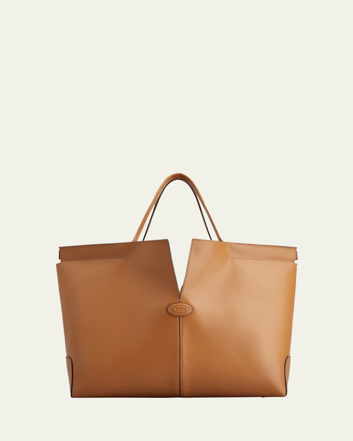 Tod's Medium Leather Di Folio Tote Bag
