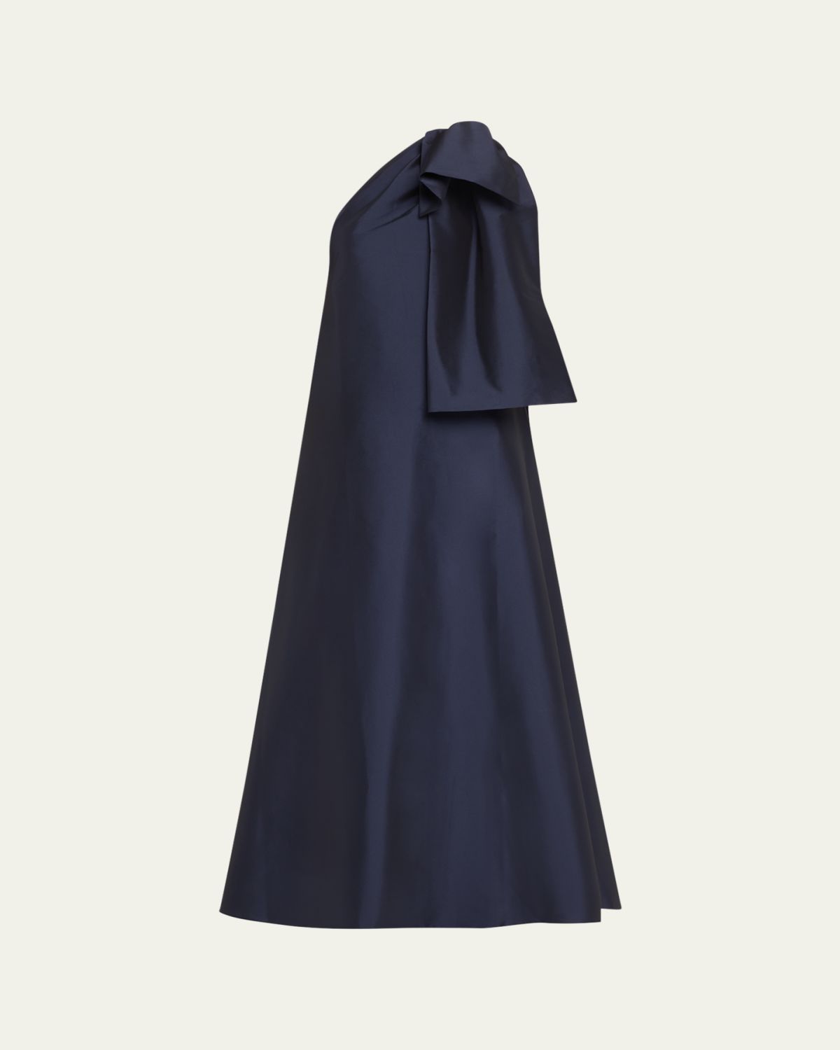 BERNADETTE One-Shoulder Bow Voluminous Gown