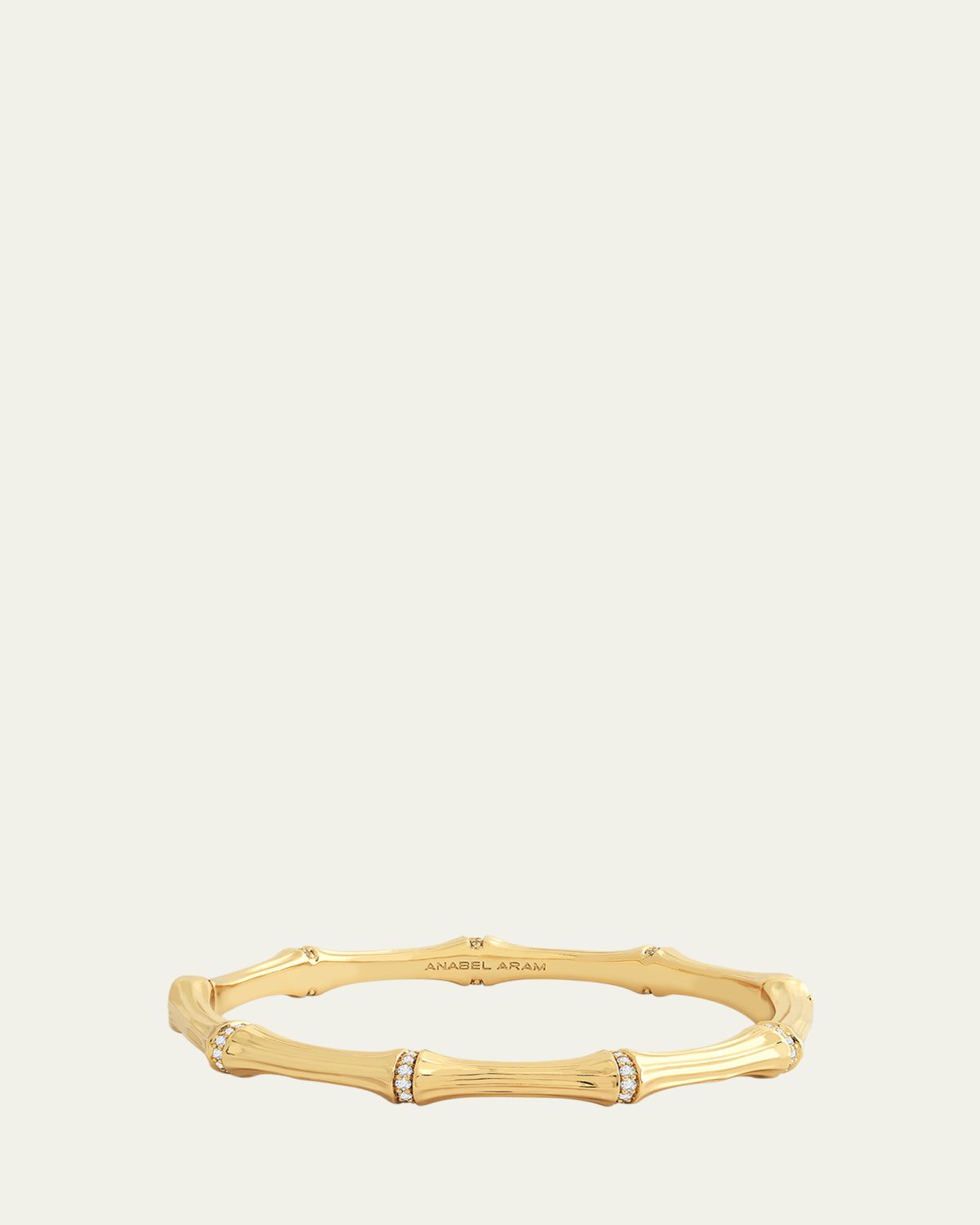 Anabel Aram Jewelry Bamboo Hinged Bangle | Thumbnail 5 Anabel Aram Jewelry Bamboo Hinged Bangle | Thumbnail 5