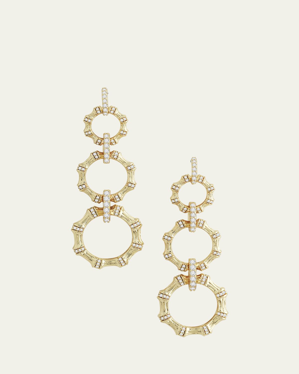 Anabel Aram Jewelry Bamboo Long Chain Earrings | Thumbnail 5 Anabel Aram Jewelry Bamboo Long Chain Earrings | Thumbnail 5