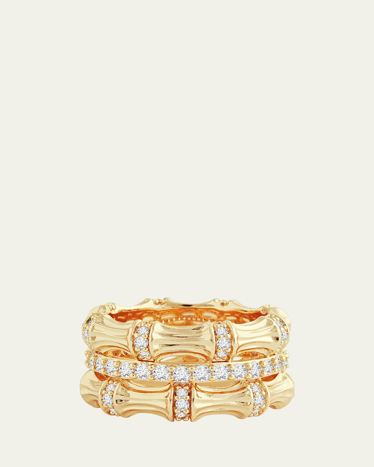 Anabel Aram Jewelry Bamboo Stack Ring