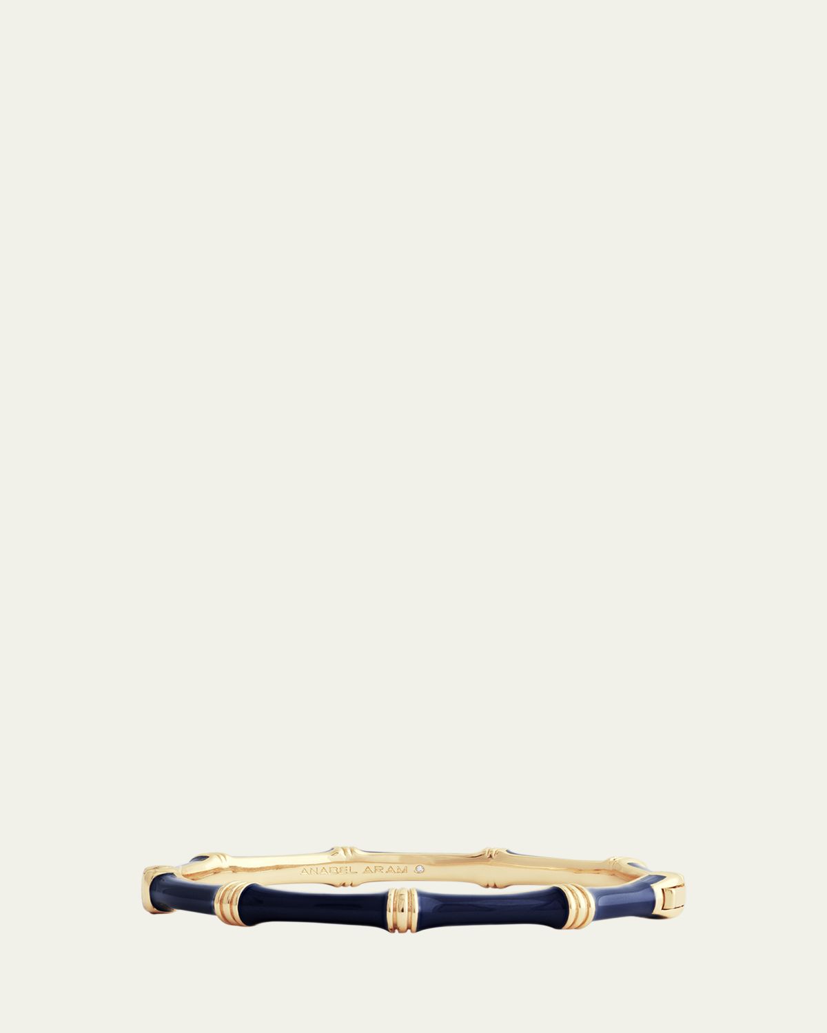 Anabel Aram Jewelry Bamboo Enameled Hinged Bangle | Thumbnail 6 Anabel Aram Jewelry Bamboo Enameled Hinged Bangle | Thumbnail 6