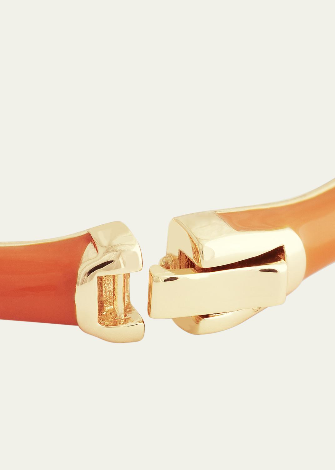 Anabel Aram Jewelry Bamboo Enameled Hinged Bangle | Thumbnail 5 Anabel Aram Jewelry Bamboo Enameled Hinged Bangle | Thumbnail 5