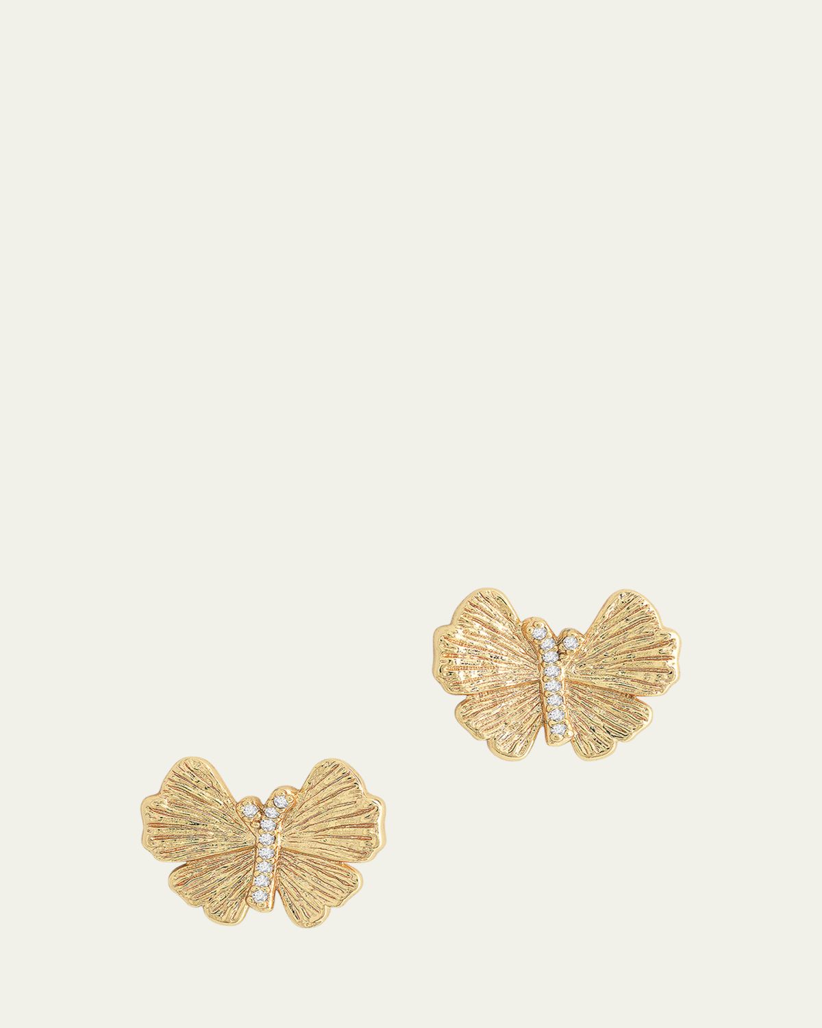 Anabel Aram Jewelry Butterfly Stud Earrings | Thumbnail 4