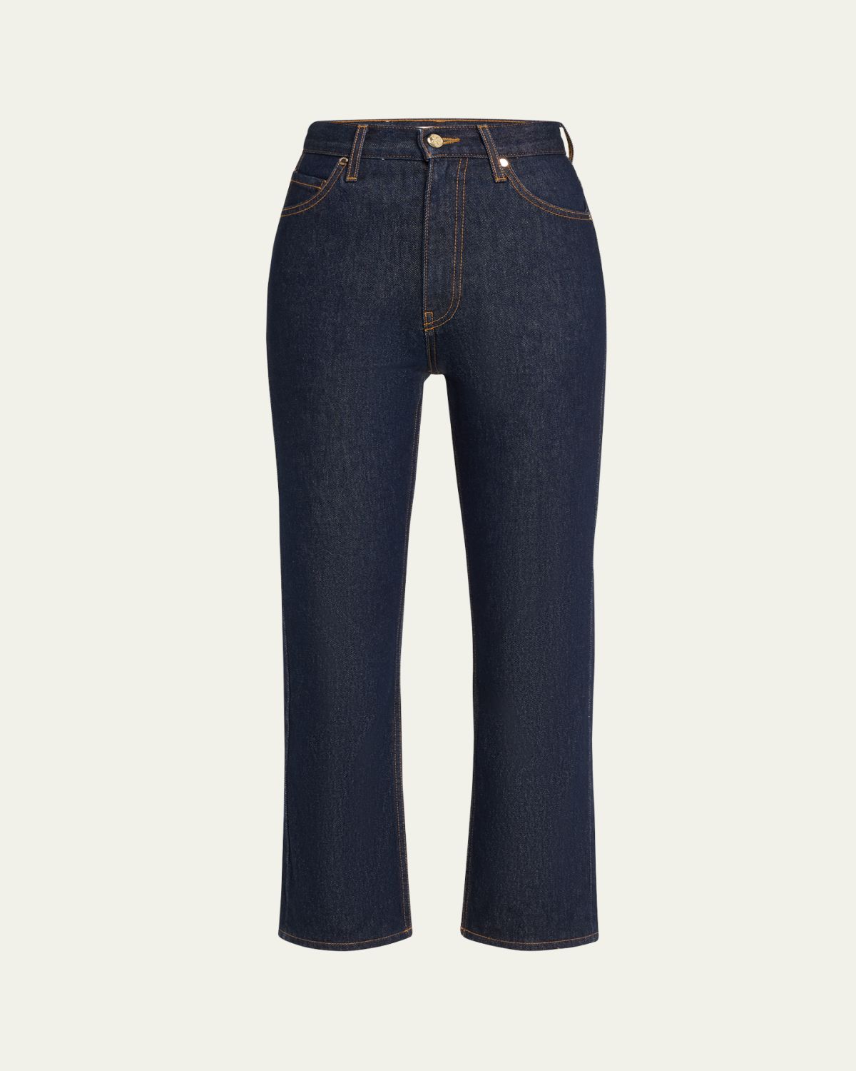 Ulla Johnson The Agnes Cropped Straight-Leg Denim Jeans | Thumbnail 6