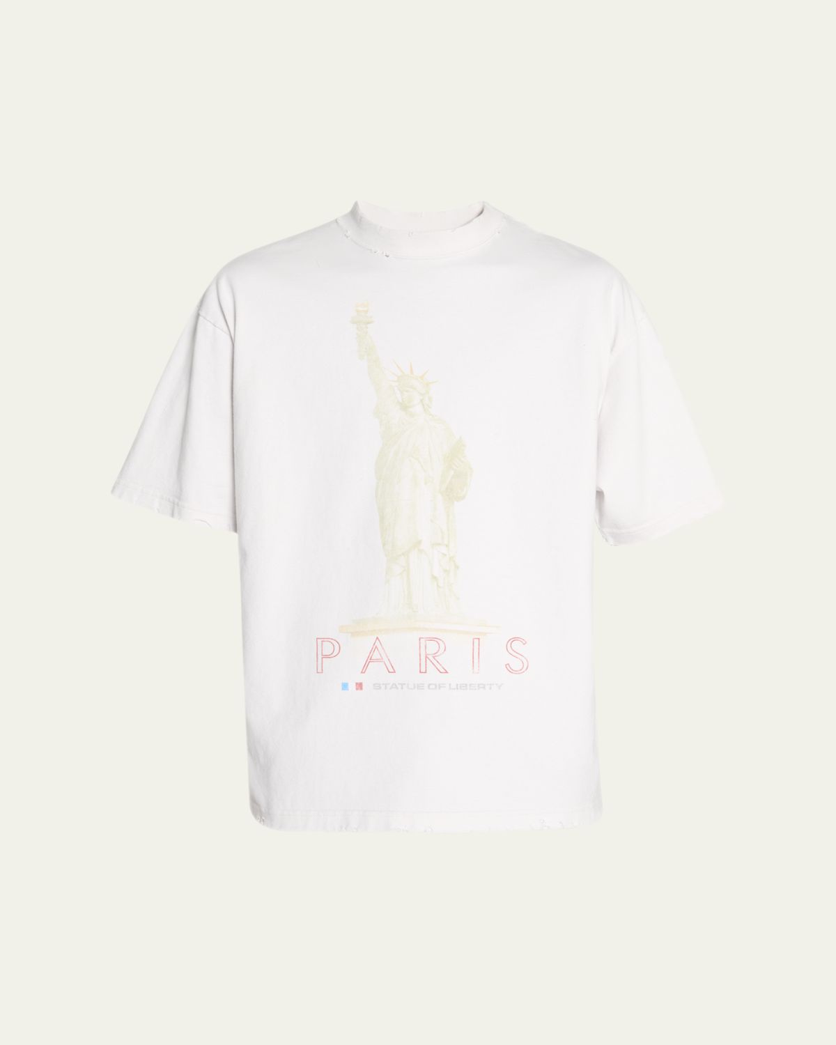 Balenciaga Men's Paris Liberty -Fit T-Shirt