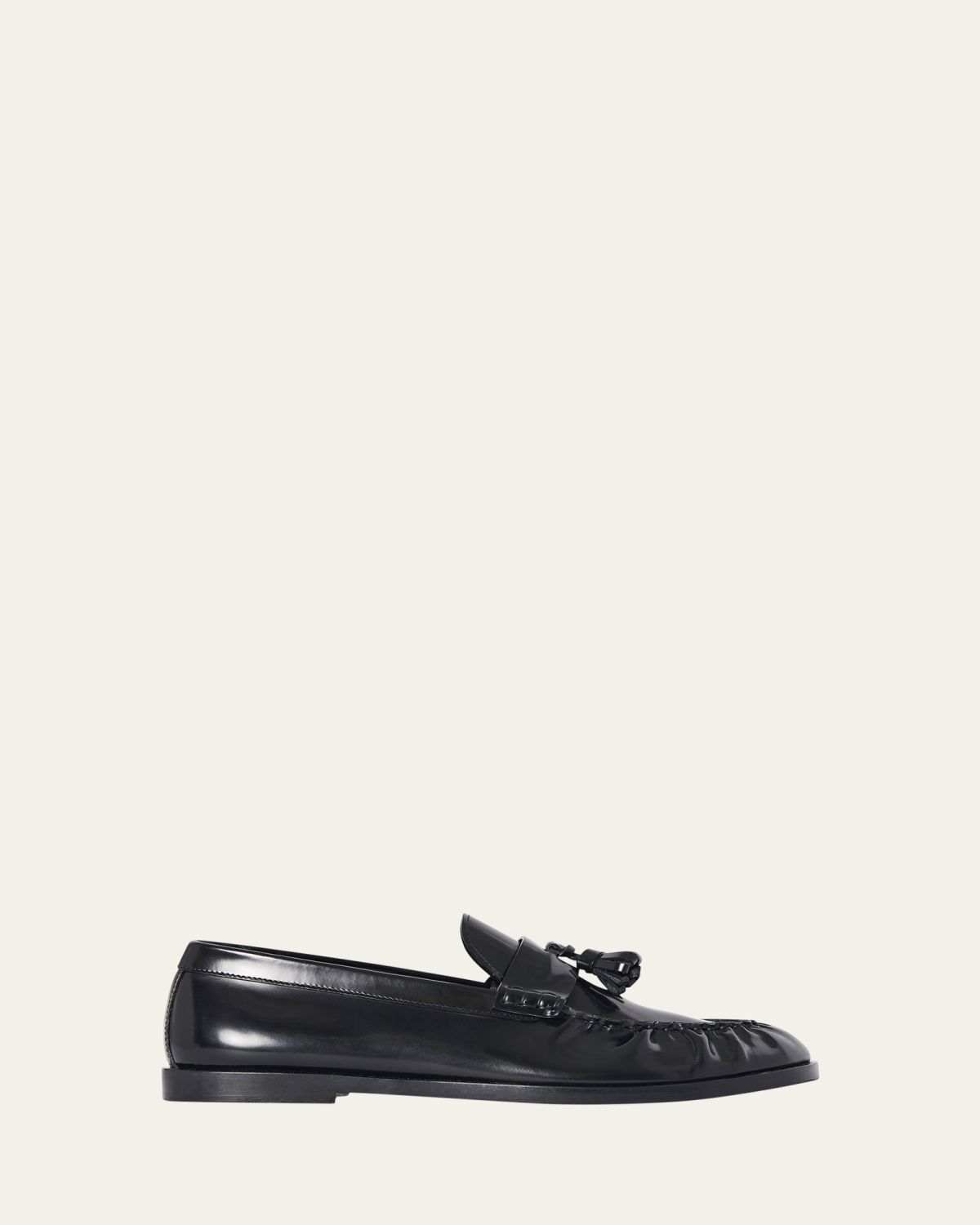 THE ROW Men's Box Leather Tassel Loafers