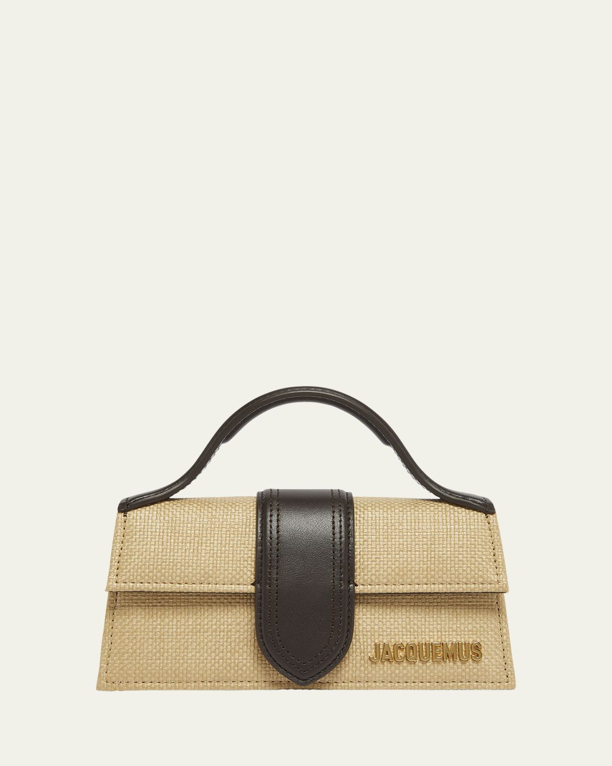 Jacquemus Le Bambino Woven Top-Handle Bag