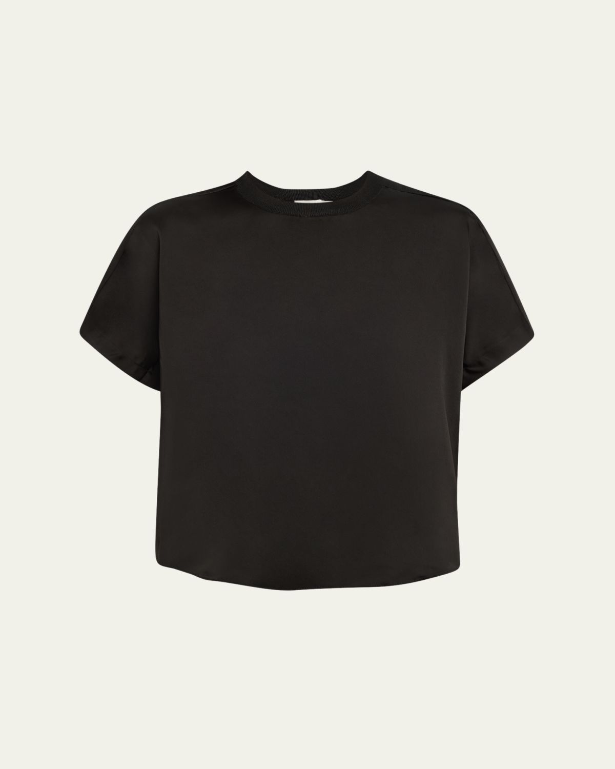 SIMKHAI Addy Short-Sleeve Knit T-Shirt