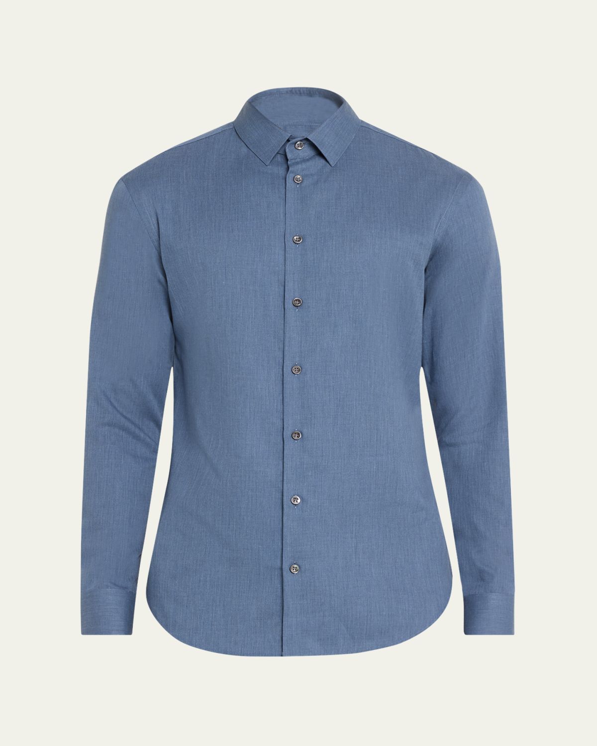Giorgio Armani Men's Tonal Chevron Sport Shirt