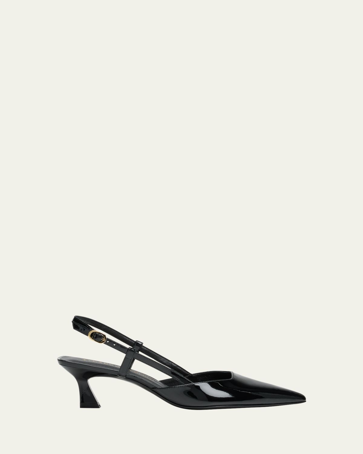 Stuart Weitzman Vinnie Patent Kitten Slingback Pumps | Thumbnail 10 Stuart Weitzman Vinnie Patent Kitten Slingback Pumps | Thumbnail 10