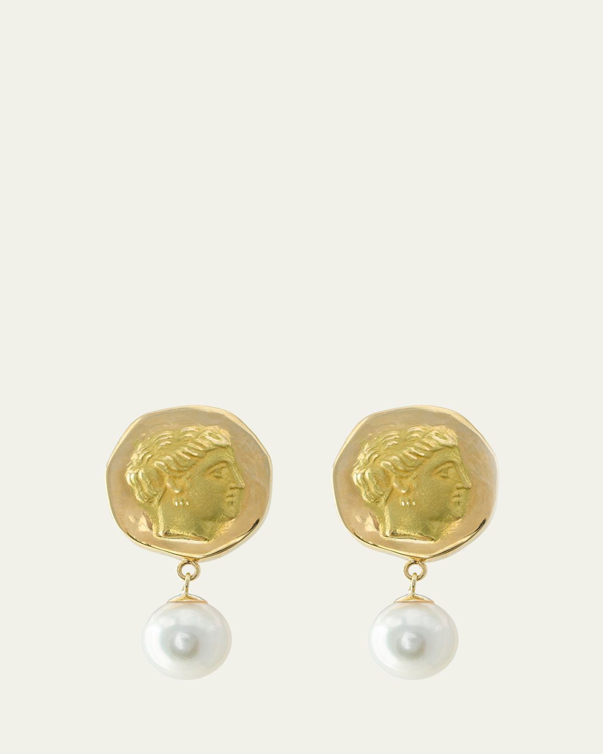 Haute Victoire Andromeda Pearl Earrings