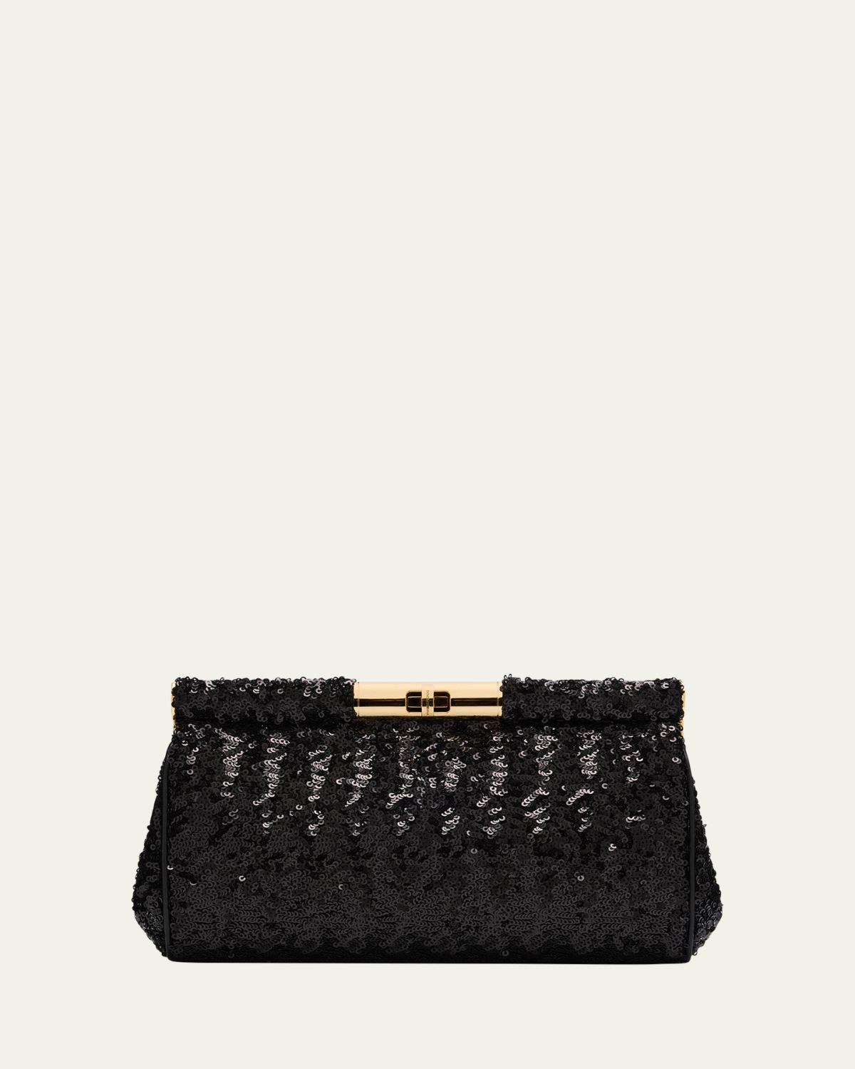 Dolce & Gabbana Marlene Medium Sequined Clutch Bag