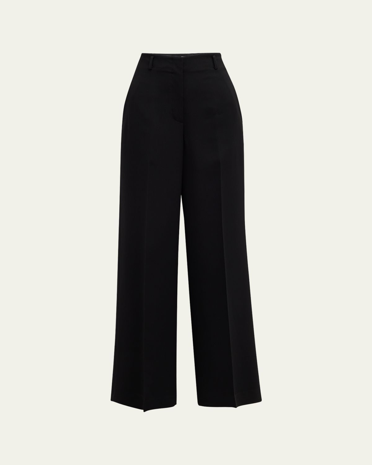 Lafayette 148 New York Thames Wide-Leg Crepe Pants
