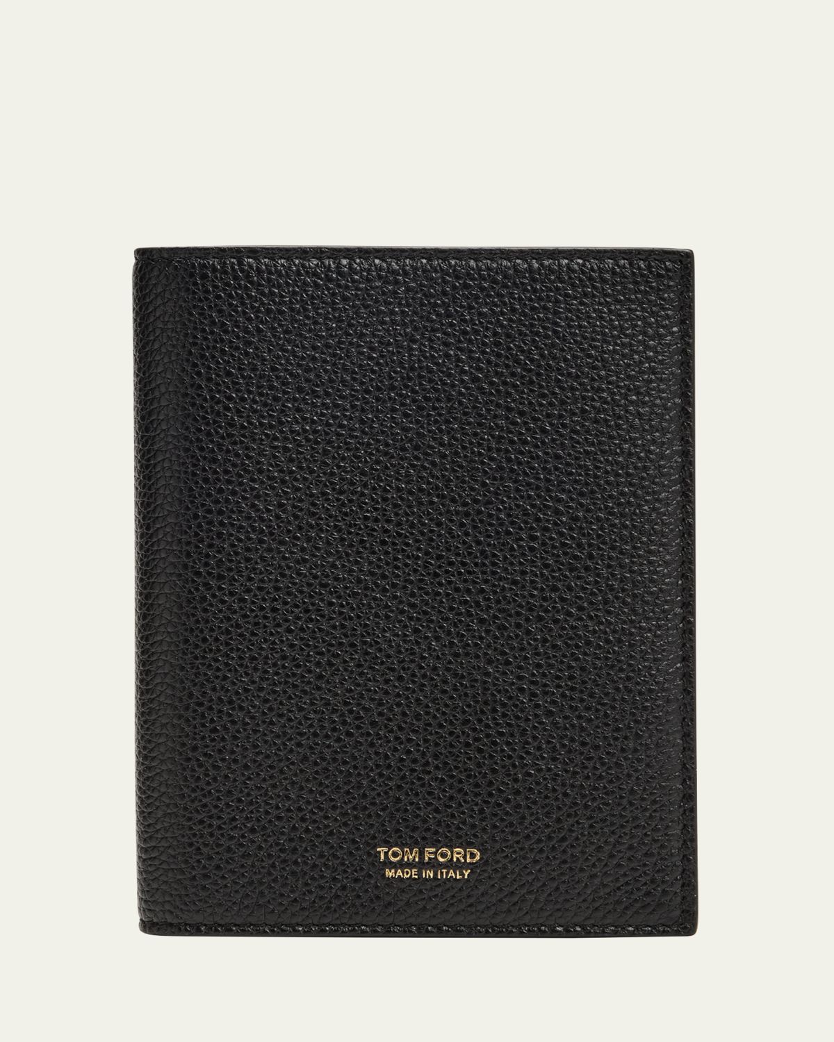 TOM FORD Men's Soft Leather T-Line Passport Holder