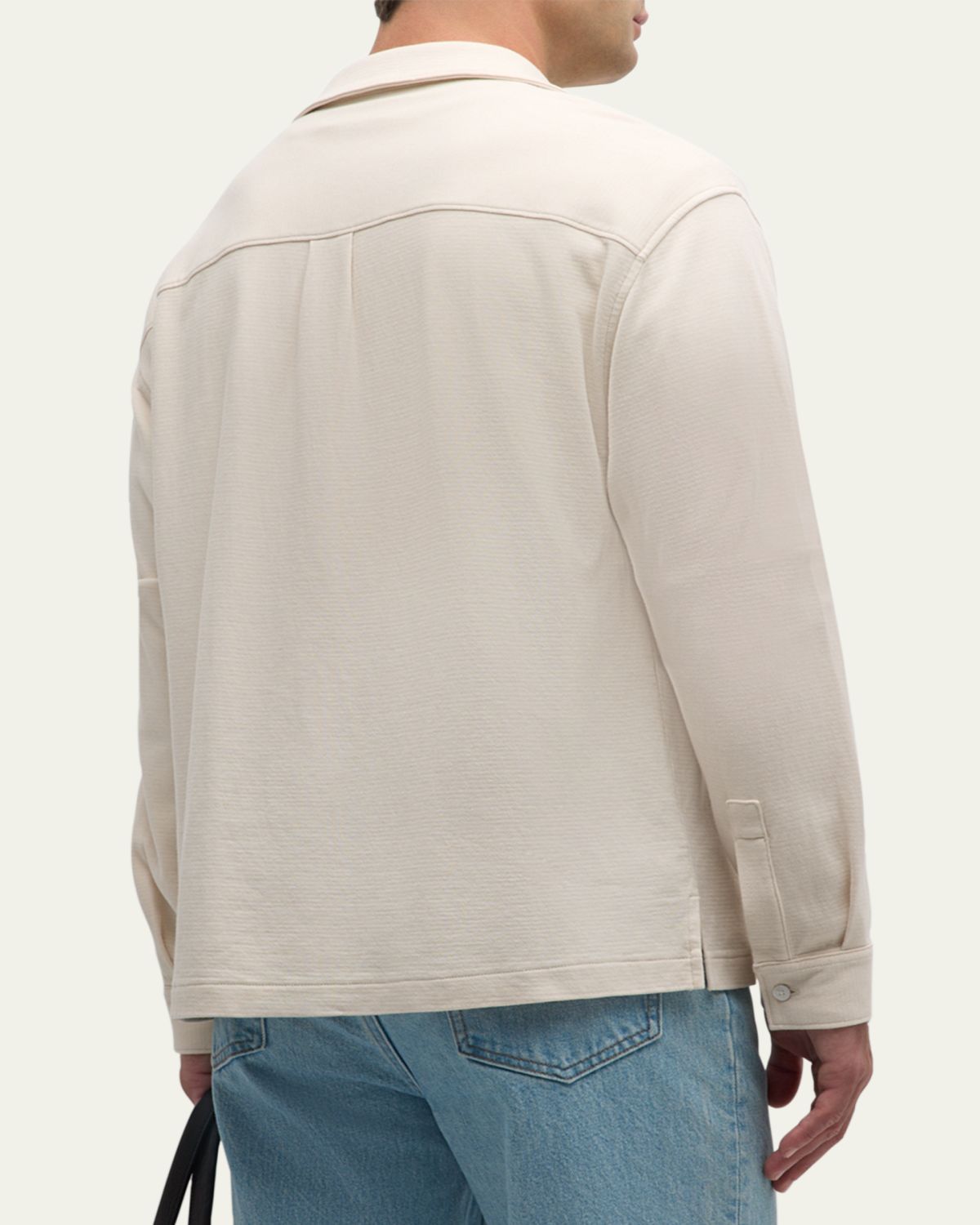 FRAME Men's Duo Fold Relaxed Overshirt | Thumbnail 3 FRAME Men's Duo Fold Relaxed Overshirt | Thumbnail 3