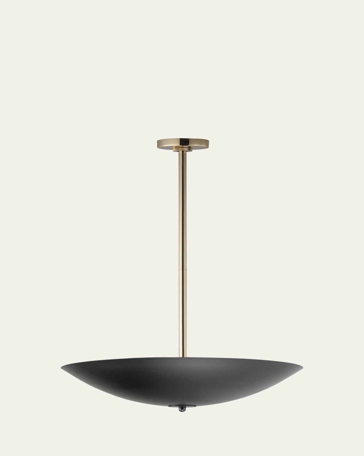 Studio M Vesta 24" Black LED Pendant