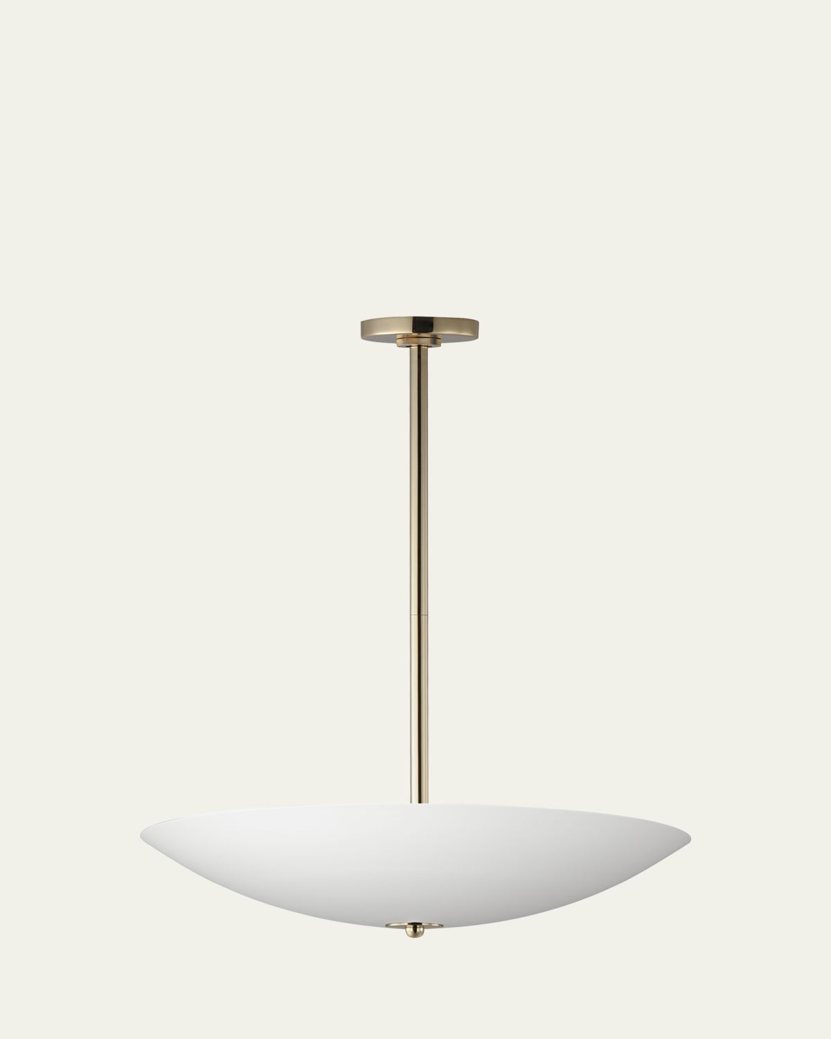 Studio M Vesta 24" White LED Pendant